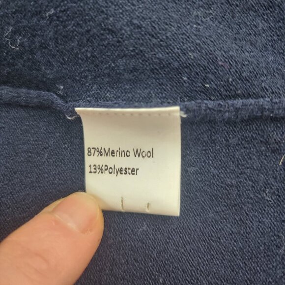 EILEEN FISHER Merino Wool Open Kimono Cardigan - Picture 4 of 4